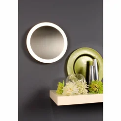 Luminaires Lutec Applique murale Lutec MOON Argenté, 1 lumière* Appliques