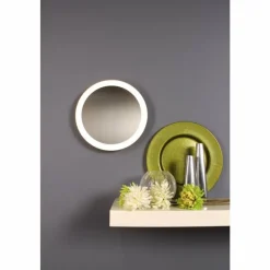 Luminaires Lutec Applique murale Lutec MOON Argenté, 1 lumière* Appliques