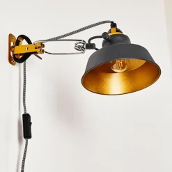 Lampes Dorées-hofstein Applique murale Luven Or, 1 lumière