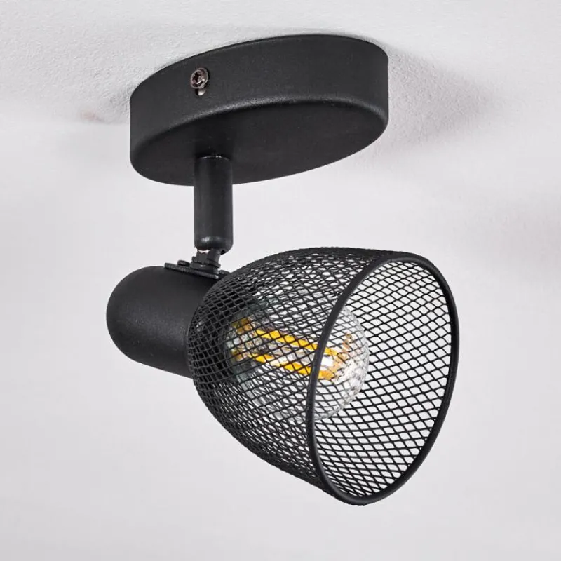 hofstein Applique murale Malawi Noir, 1 lumière