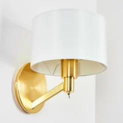 Lampes En Tissu-hofstein Applique murale Manhenha Laiton, 1 lumière