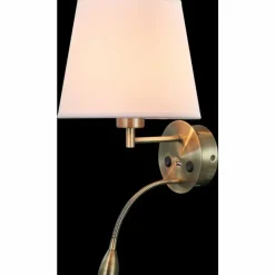 Lampes En Tissu-Luminaires Mantra Applique murale Mantra CAICOS LED Brun, 1 lumière