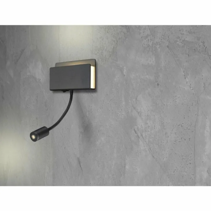 Luminaires Mantra Applique murale Mantra CABARETE LED Noir, 1 lumière* Éclairage Led