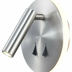 Luminaires Mantra Applique murale Mantra CAYMAN LED Nickel brillant, Nickel mat, 1 lumière* Éclairage Led