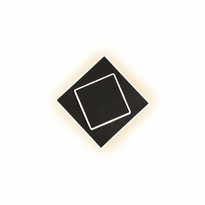 Luminaires Mantra Applique murale Mantra DAKLA LED Noir, 1 lumière* Éclairage Led