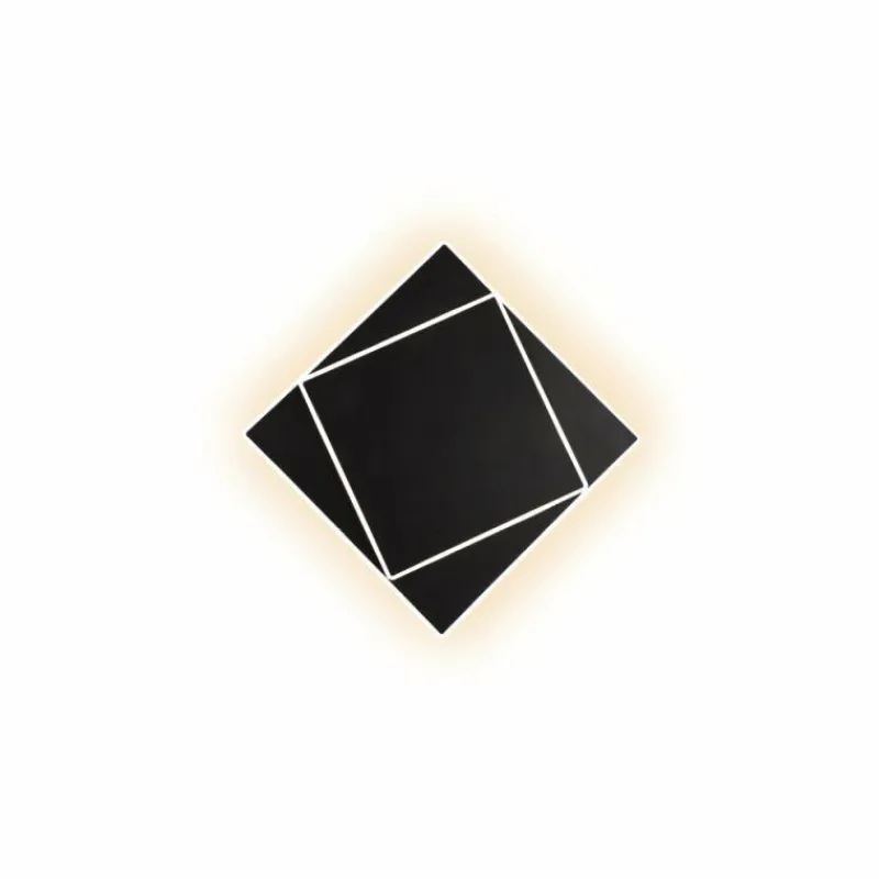 Luminaires Mantra Applique murale Mantra DAKLA LED Noir, 1 lumière* Éclairage Led