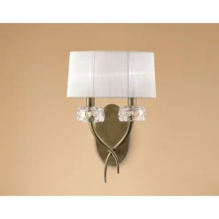 Luminaires Mantra Applique murale Mantra LOEWE Brun, 2 lumières