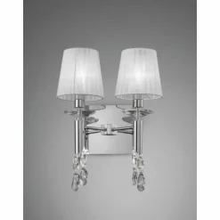 Luminaires Mantra Applique murale Mantra TIFFANY Chrome, 2 lumières