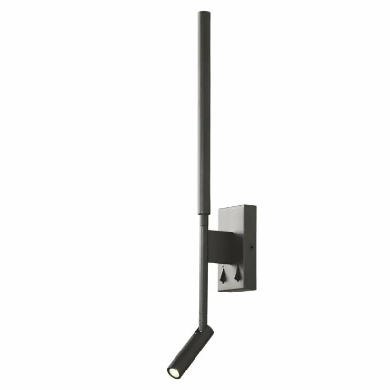 Luminaires Mantra Applique murale Mantra TORCH LED Noir, 2 lumières* Éclairage Led