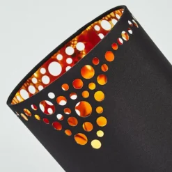 Lampes En Tissu-hofstein Applique murale Marbach Noir, 1 lumière