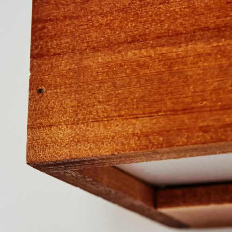 Lampes En Bois-hofstein Applique murale Marmorera LED Écru, Blanc, 1 lumière