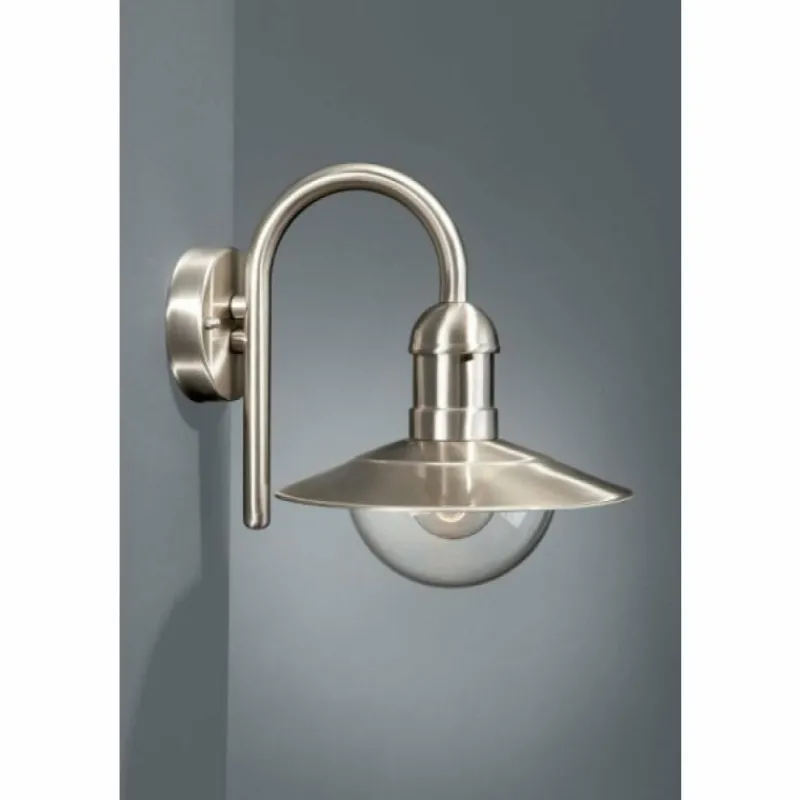 hofstein Applique murale Massive myGarden RADOM Acier inoxydable, 1 lumière