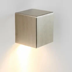 Lampe Turque-hofstein Applique murale Matera Nickel mat, 1 lumière