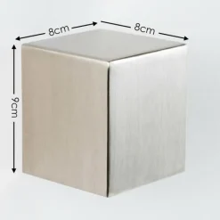 Lampe Turque-hofstein Applique murale Matera Nickel mat, 1 lumière