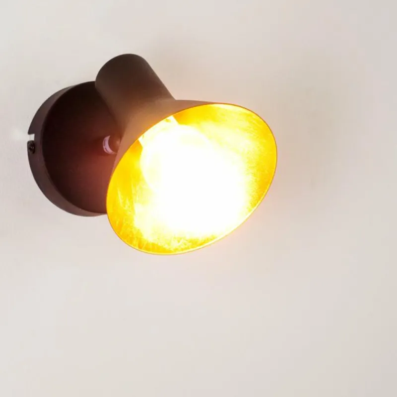 Lampes Dorées-hofstein Applique murale Mavas Noir, 1 lumière