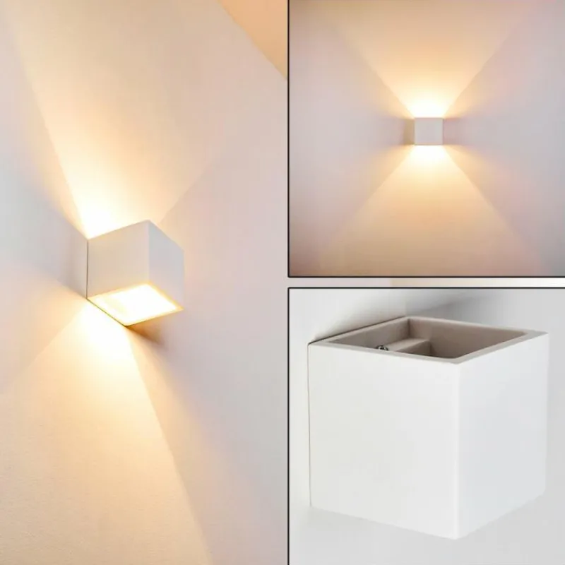 hofstein Applique murale Mazara Blanc, 1 lumière