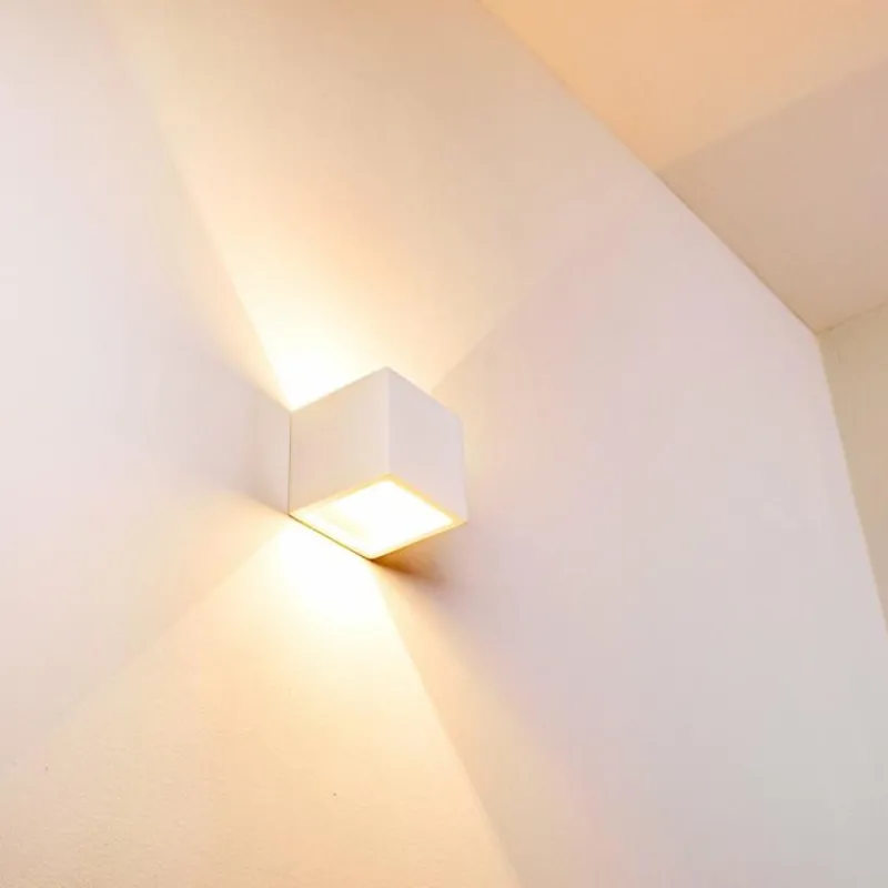 hofstein Applique murale Mazara Blanc, 1 lumière