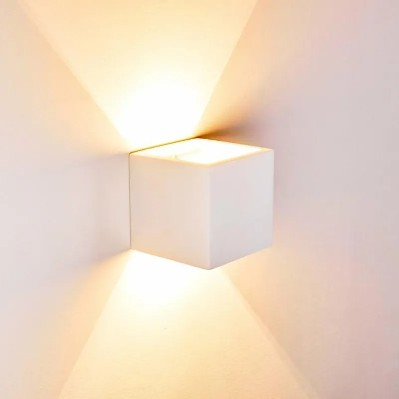 hofstein Applique murale Mazara Blanc, 1 lumière