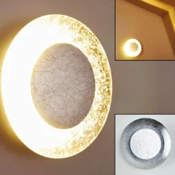 hofstein Applique murale Merlo LED Argenté, 1 lumière* Éclairage Led