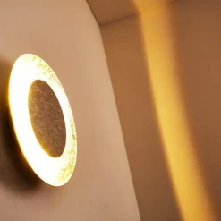 hofstein Applique murale Merlo LED Argenté, 1 lumière* Éclairage Led