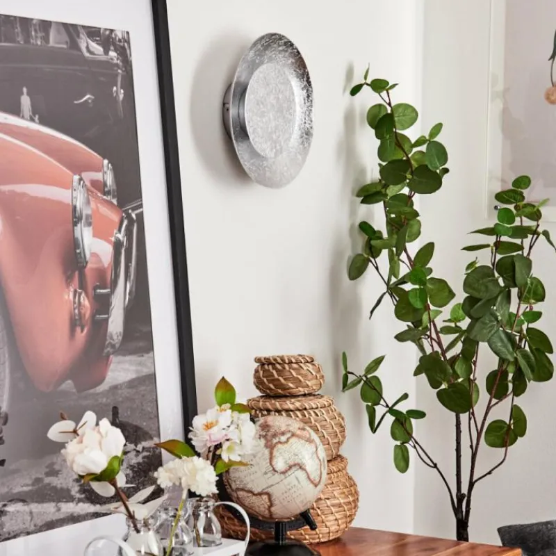 hofstein Applique murale Merlo LED Argenté, 1 lumière