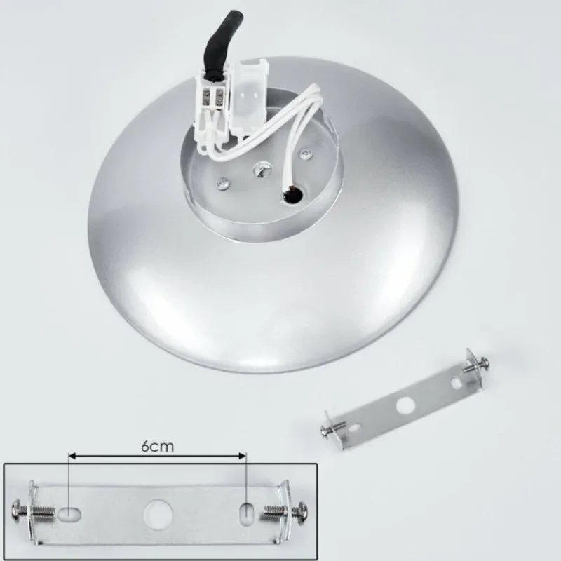 hofstein Applique murale Merlo LED Argenté, 1 lumière