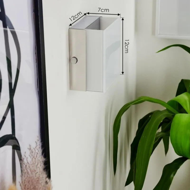 hofstein Applique murale Metaghan LED Chrome, 1 lumière