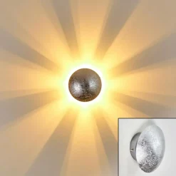 Lampe Turque-hofstein Applique murale Mezia Argenté, 1 lumière