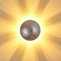 Lampe Turque-hofstein Applique murale Mezia Argenté, 1 lumière