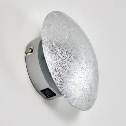 Lampe Turque-hofstein Applique murale Mezia Argenté, 1 lumière