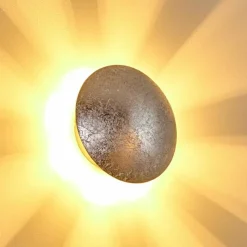 Lampe Turque-hofstein Applique murale Mezia Argenté, 1 lumière