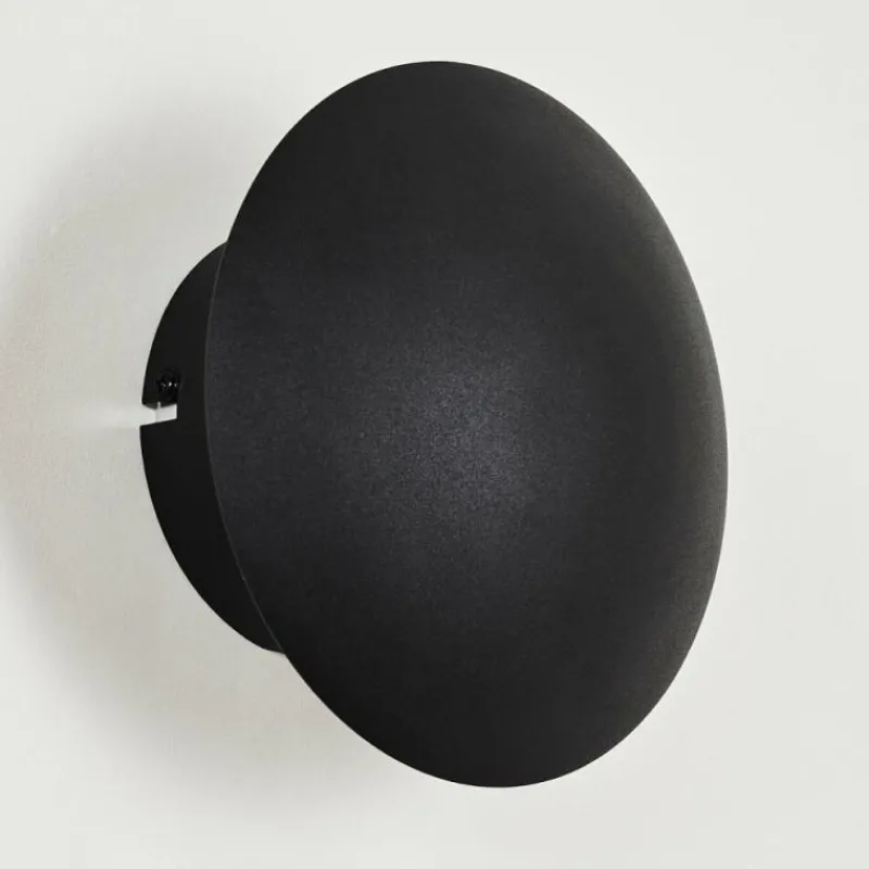 hofstein Applique murale Mezia LED Noir, 1 lumière