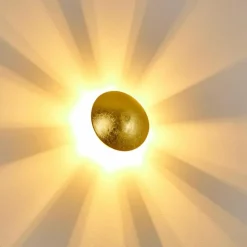 Lampe Turque-hofstein Applique murale Mezia Or, 1 lumière