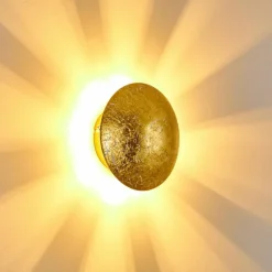 Lampe Turque-hofstein Applique murale Mezia Or, 1 lumière