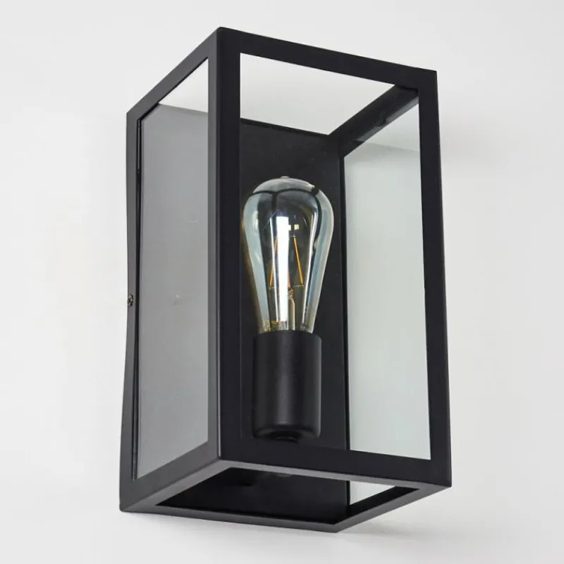 hofstein Applique murale Moatize Noir, 1 lumière