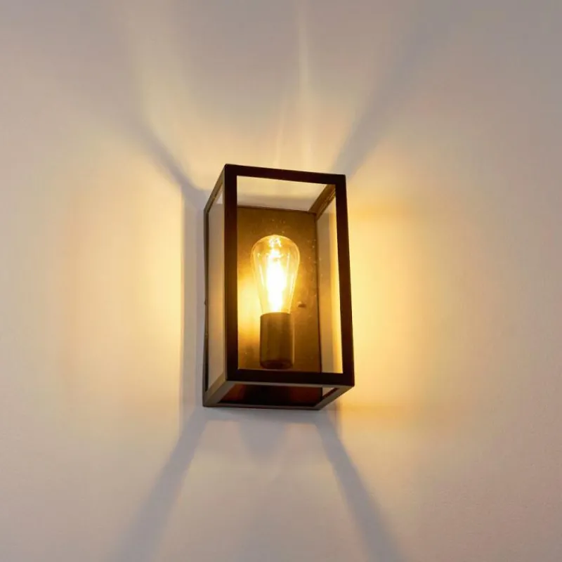 hofstein Applique murale Moatize Noir, 1 lumière