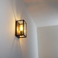 hofstein Applique murale Moatize Noir, 1 lumière