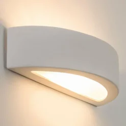 hofstein Applique murale Montefalco Blanc, 1 lumière