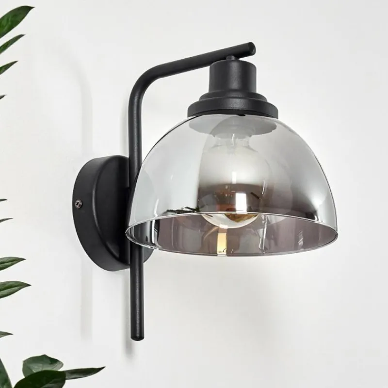 hofstein Applique murale Morzine Noir, 1 lumière