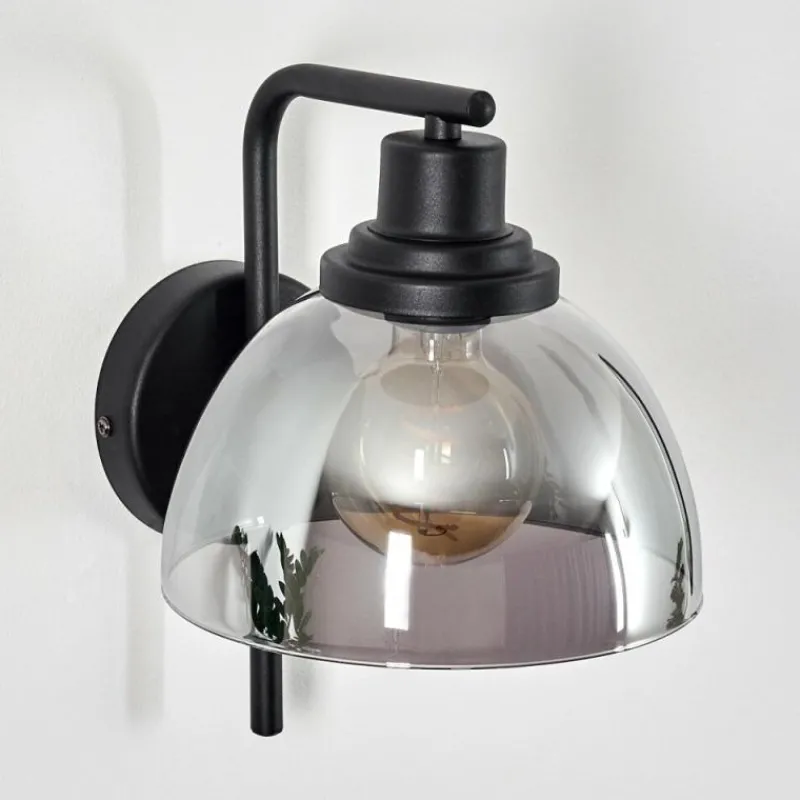 hofstein Applique murale Morzine Noir, 1 lumière