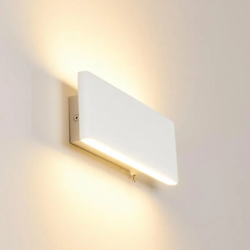 hofstein Applique murale Mosambik LED Blanc, 1 lumière