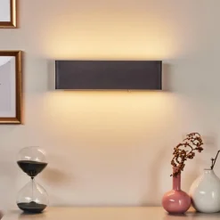 hofstein Applique murale Mosambik LED Noir, Blanc, 1 lumière