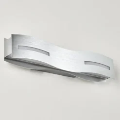 hofstein Applique murale Nagold LED Chrome, Nickel mat, 1 lumière