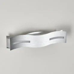 hofstein Applique murale Nagold LED Chrome, Nickel mat, 1 lumière