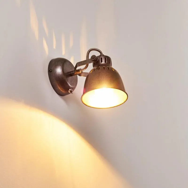 hofstein Applique murale Nanlia Gris, Argenté, 1 lumière