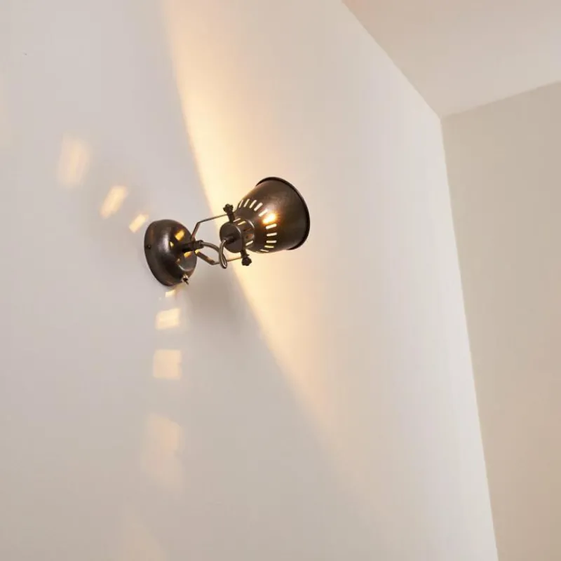 hofstein Applique murale Nanlia Gris, Argenté, 1 lumière