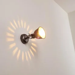 hofstein Applique murale Nanlia Gris, Argenté, 1 lumière