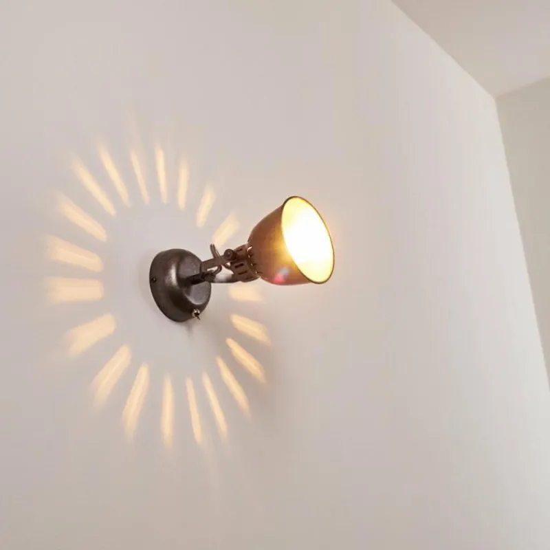 hofstein Applique murale Nanlia Gris, Argenté, 1 lumière