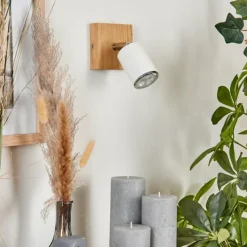 Luminaires Scandinaves-hofstein Applique murale Nazca Écru, 1 lumière