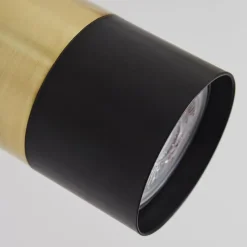 hofstein Applique murale Neftenbach Laiton, Noir, 1 lumière